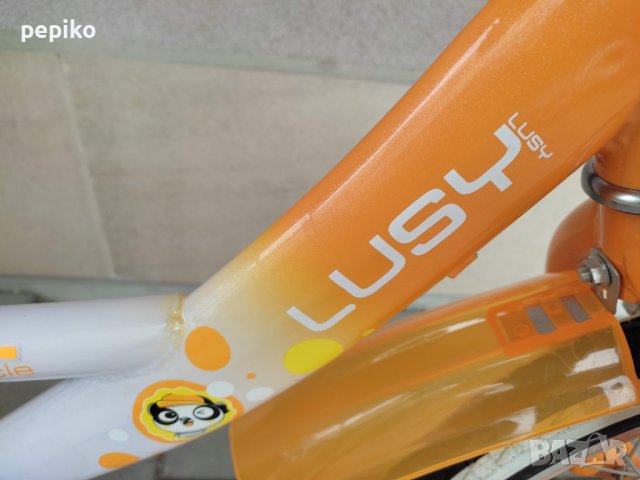 Продавам колела внос от Германия  детски велосипед LUSY 16 цола вибрейк спирачки, снимка 2 - Велосипеди - 43394594