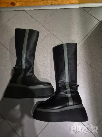 само днес топли ботуши естествена кожа