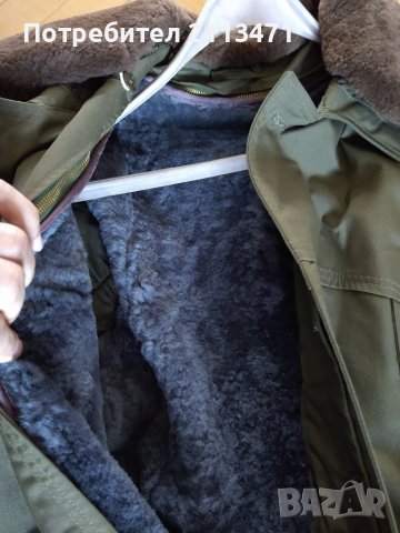 Военна Шуба / Балтон, снимка 4 - Палта - 43569930