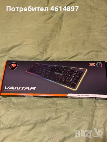 Клавиатура COUGAR VANTAR Scissor Gaming