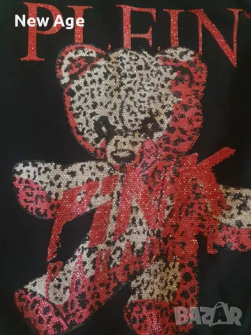 Оригинален суичър / горнище Philipp Plein /hoodie teddy bear размер S, снимка 3 - Суичъри - 49312166