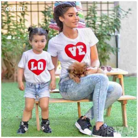 Комплекти майка и син / баща и дъщеря/, снимка 3 - Тениски - 33433086