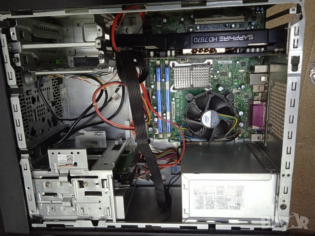 Компютър с Intel процесор и Видеокарта Sapphire HD7870 2Gb, снимка 2 - Геймърски - 53066563