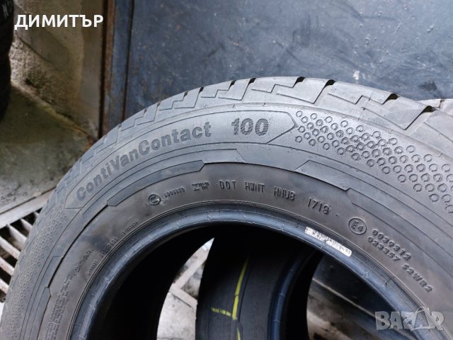 4бр.летни CONTINENTAL 215/70/15C 109S DOT 1719, снимка 7 - Гуми и джанти - 40341487