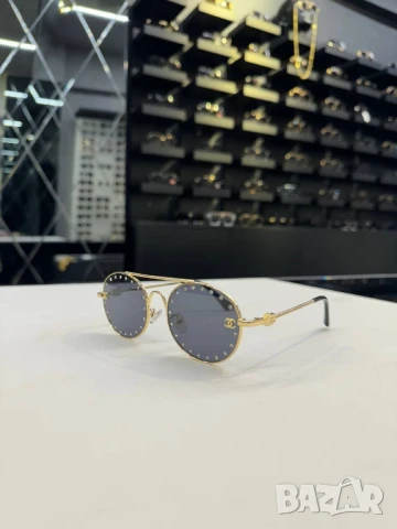 очила с черен обикновен калъф и ув защита chanel , снимка 10 - Слънчеви и диоптрични очила - 51348773