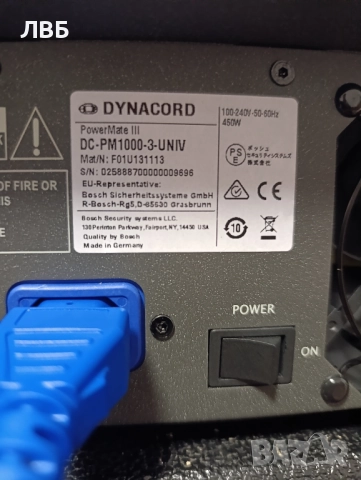 dynacord PM 1000-3, снимка 5 - Ресийвъри, усилватели, смесителни пултове - 52390368