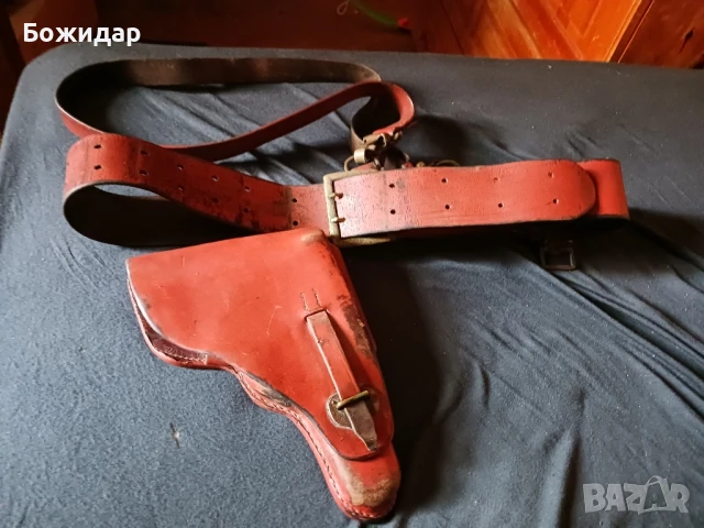 Кобур за" Валтер". С оргинален Колан., снимка 3 - Оборудване и аксесоари за оръжия - 51401645