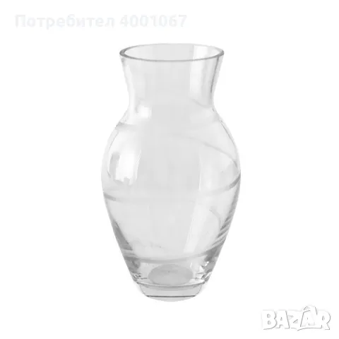 стъклена ваза, снимка 1
