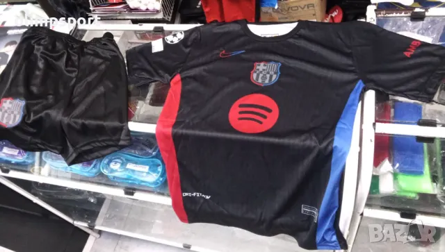 футболен екип Barcelona Ямал нов тениска и шорти за дете с ръст 104 - 158см