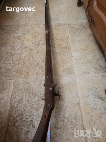 Дълга кремъчна пушка кремаклийка, снимка 4 - Антикварни и старинни предмети - 43421129