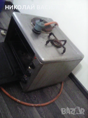 Печка   на   газ  и  ток   ., снимка 2 - Печки, фурни - 53063339