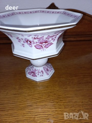 Сгобяема порцеланова  бонбониера ГДР, снимка 13 - Чинии - 43230452