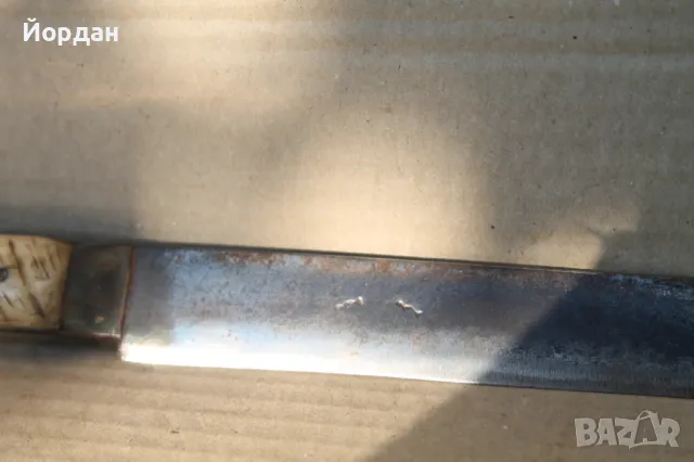 Стар нож , снимка 4 - Антикварни и старинни предмети - 48029427