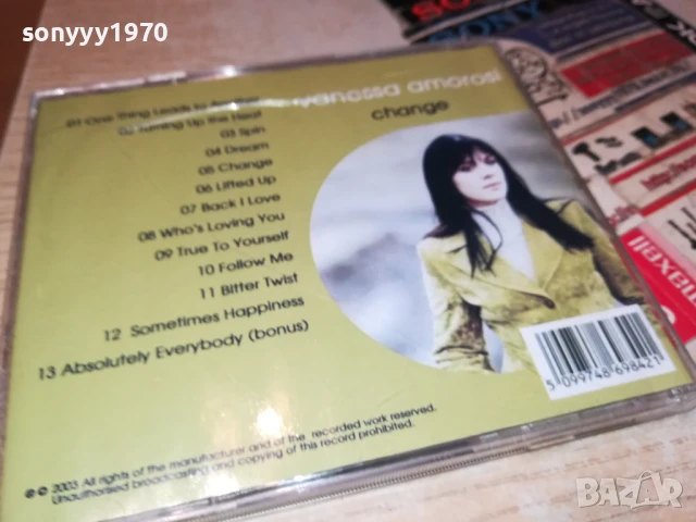 VANESSA AMOROSI CD 2905250341, снимка 3 - CD дискове - 50465255