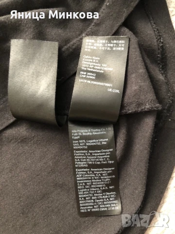 Дамска тениска Calvin Klein, снимка 8 - Тениски - 50675165