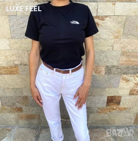 Дамски Памучни Тениски ⚜️⚜️The North Face Nike , снимка 2 - Тениски - 52621207
