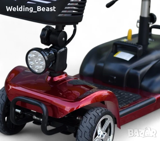 Инвалидна  четириколка електрическа Max Electric BL1 350W, снимка 5 - Инвалидни скутери - 51271925