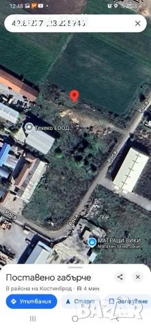 Място под наем в гр.Костинброд до Олинеза , снимка 3 - Парцели - 48074317