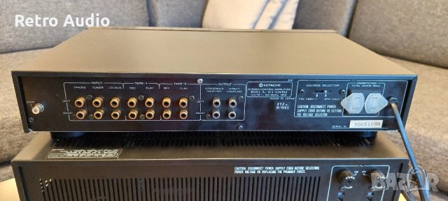 Hitachi HMA 8500  HCA8500 mk2 gold стъпало и предусилвател, снимка 4 - Ресийвъри, усилватели, смесителни пултове - 43701504