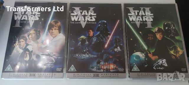 DVD-Star Wars Trilogy-Eng-Sub, снимка 1 - DVD филми - 44061083