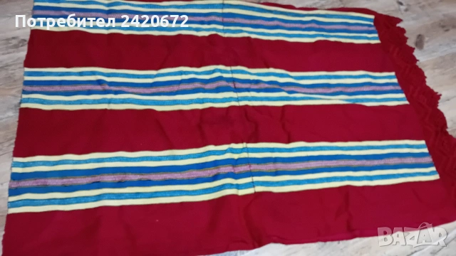 ръчно тъкана покривка