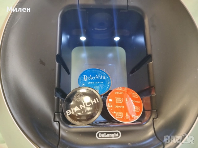 Кафемашина с гаранция 1 година NESCAFÉ® Dolce gusto Delonghi Circolo.Silver, снимка 8 - Кафемашини - 53289495