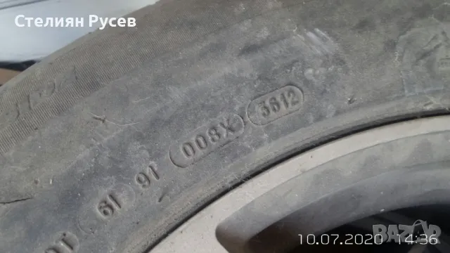 4бр алуминиеви джанти за mercedes GL 5 x 112 / 19 цола -цена 672лв реална цена 19 цола демонтирани о, снимка 8 - Гуми и джанти - 50048976