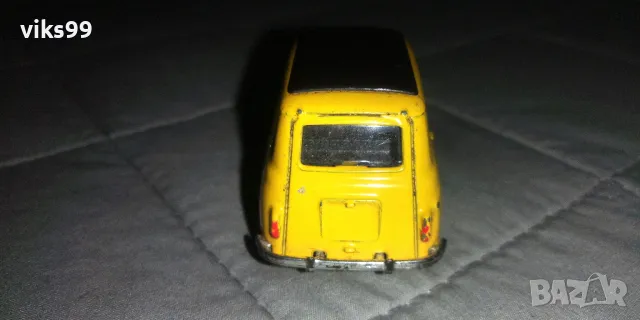 Метална количка Renault 4 - Welly 52362 , снимка 3 - Колекции - 47990854