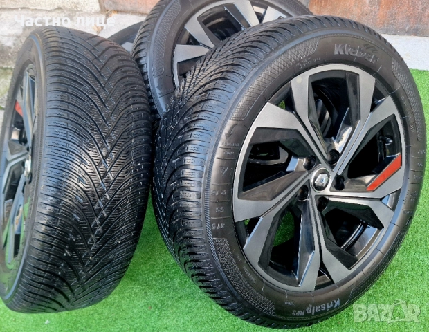 Продавам 4бр оригинални 18-ки джанти с зимни гуми KLEBER Krisalp HP3 SUV за Рено Аркана, Каптур , снимка 17 - Гуми и джанти - 52168468