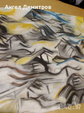 Картина смесена техника , снимка 4 - Картини - 51599745