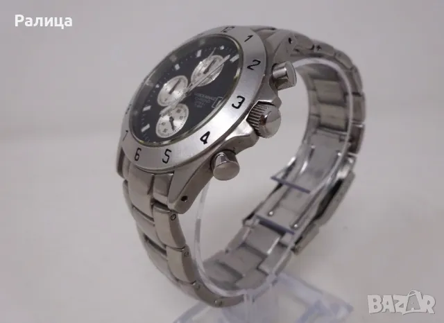 Мъжки кварцов часовни хронограф Patrick Arnaud , снимка 5 - Мъжки - 47427011