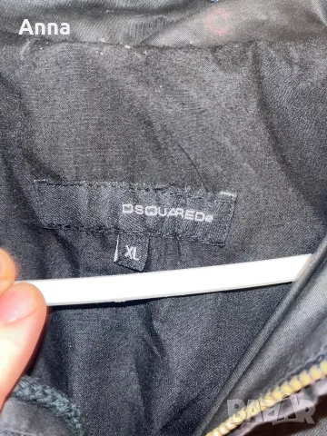 Оригинално яке Dsquared2 – уникален дизайн, military стил  Продавам оригинално дизайнерско , снимка 2 - Якета - 50406894