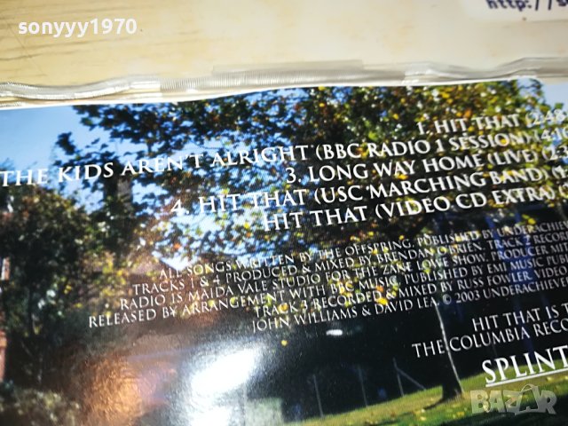 THE OFFSPING HIT THAT CD SONY MUSIC MADE IN AUSTRIA 0504231106, снимка 11 - CD дискове - 40261565