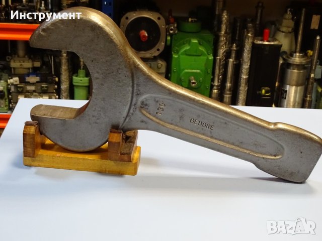 Ключ гаечен ударен едностранен Gedore B04329-130mm Metric Open Ended Slogging Spаnner, снимка 9 - Ключове - 43240214
