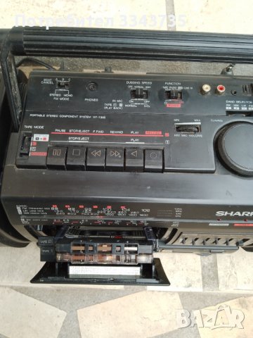 SHARP WF T380H BK, снимка 3 - Радиокасетофони, транзистори - 39446848