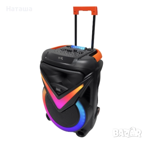 Караоке тонколона 18 инча с микрофон и дистанципонно WGY-1801, снимка 3 - Bluetooth тонколони - 52861196