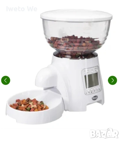 Автоматична хранилка за котки, 5 хранения на ден 