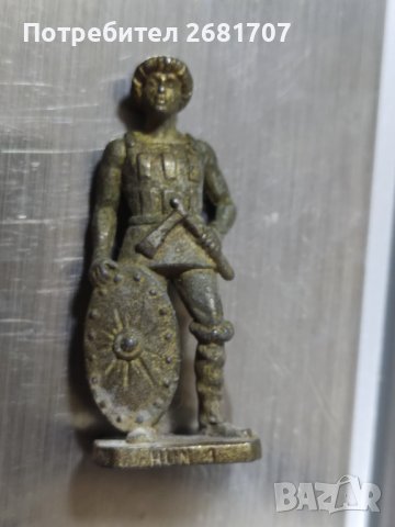 Позлатена фигура , снимка 4 - Антикварни и старинни предмети - 39598376