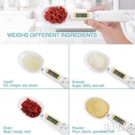 Дигитална мерителна лъжица DIGITAL SPOON SCALE, снимка 7 - Електронни везни - 39108545