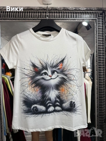 Тениска налична в размер S-M, L-XL, XXL-XXXL, снимка 2 - Тениски - 53074790