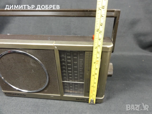 СТАР РЕТРО ТРАНЗИСТОР AM FM РАДИО GRUNDIG MUSIC BOY 60, снимка 9 - Радиокасетофони, транзистори - 51420806
