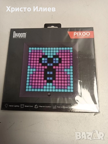 Фоторамка цифрова с пиксели 16 х 16 RGB LED програмируема Divoom Pixoo, снимка 14 - Лед осветление - 52465119