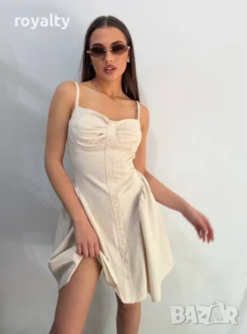 Стилна дамска рокля Различни цветове 