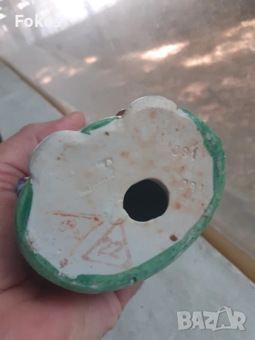 Статуетка китаец порцелан маркировки, снимка 5 - Антикварни и старинни предмети - 53423027