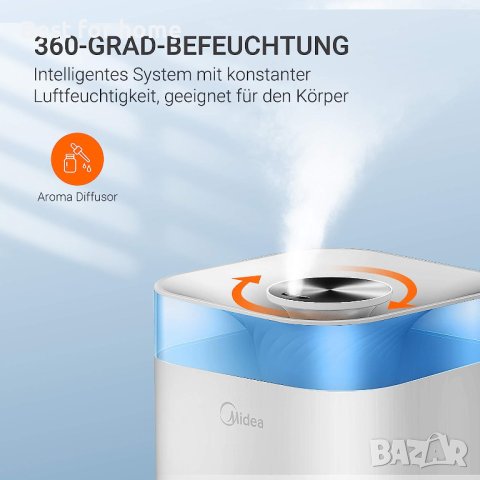 Midea MH 5.5 Blue Cool овлажнител, снимка 11 - Овлажнители и пречистватели за въздух - 40296791