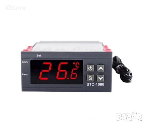 Температурен контролер STC-1000-220V, 10A с 1 сензор, снимка 3 - Други стоки за дома - 52568661