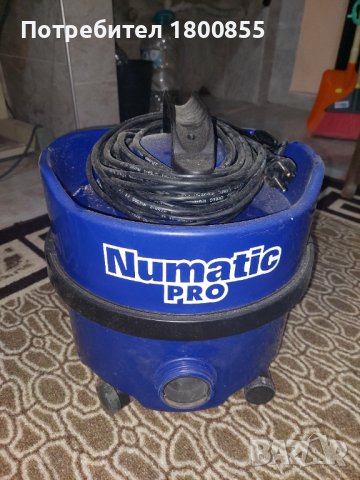 Професионална прахосмукачка Numatic PRO 6kg, снимка 1 - Прахосмукачки - 43193804