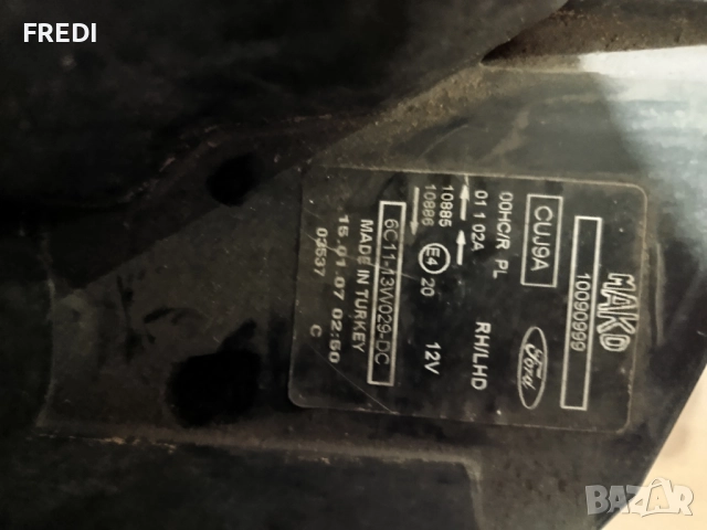 Фарове ляв и десен Форд Транзит, снимка 6 - Части - 52437074