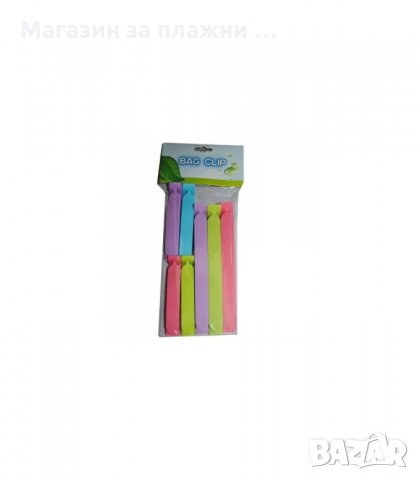 Комплект 4 Щипки за запечатване на торбички и пликове, снимка 9 - Други - 26980332