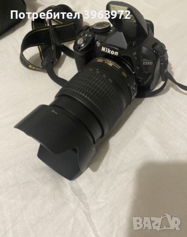 Nikon D3100 с обектив 18-105, снимка 1 - Фотоапарати - 44000028